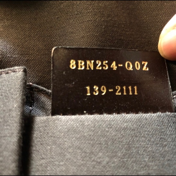 ‼️SOLD‼️ FENDI BLUE PEQUIN STRIPED CANVAS TOTE - Picture 7 of 8